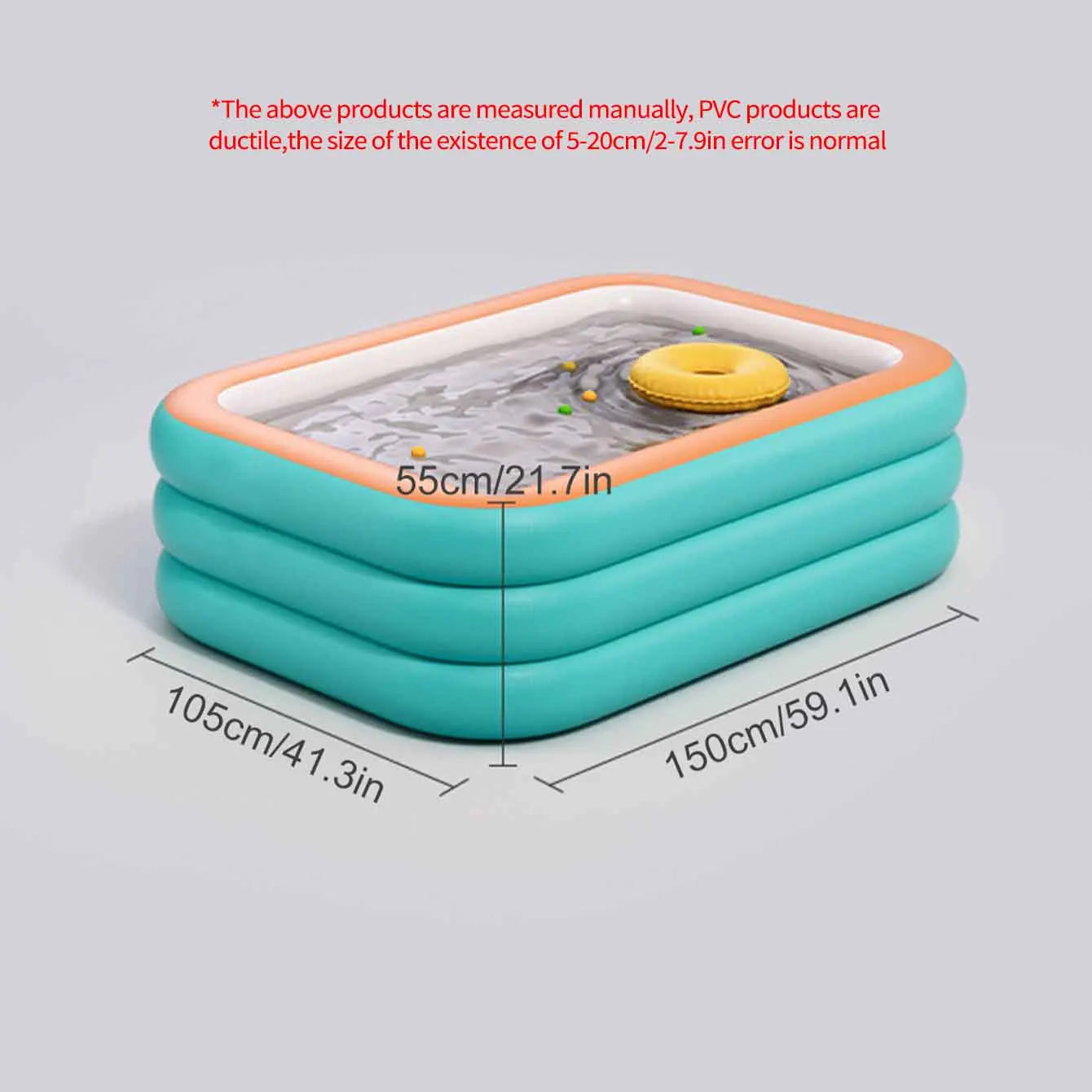 Large Inflatable Pool Rectangular