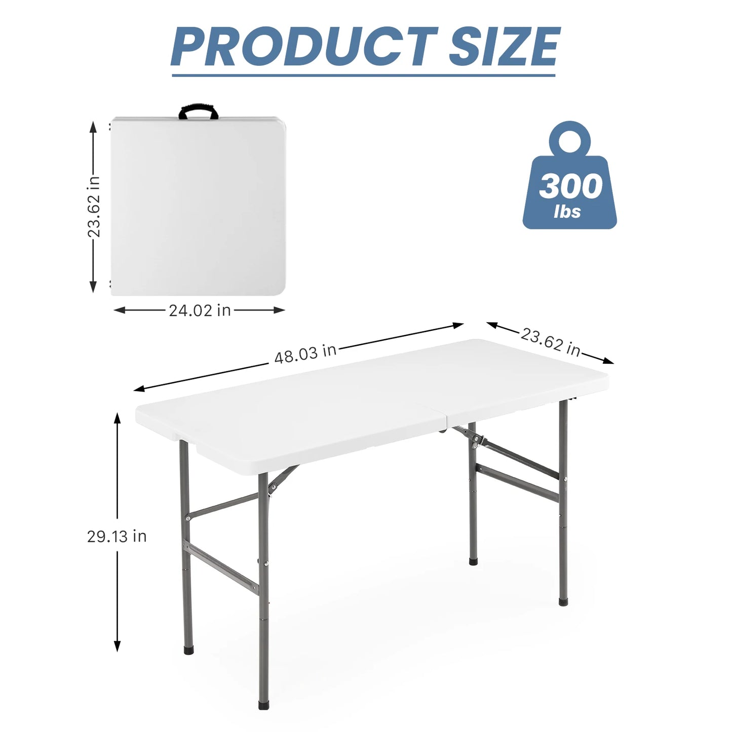 Portable Folding Outdoor Camping Heavy Duty with Carrying Handle Safety Lock