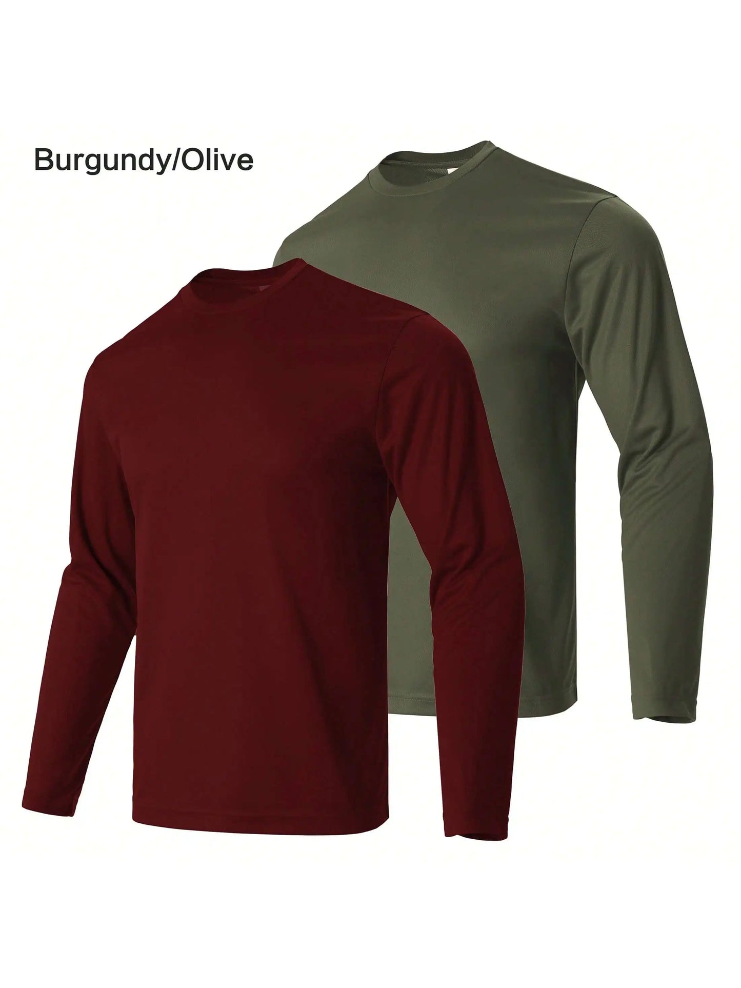 Performance Long Sleeve T Shirt Breathable Moisture Wicking