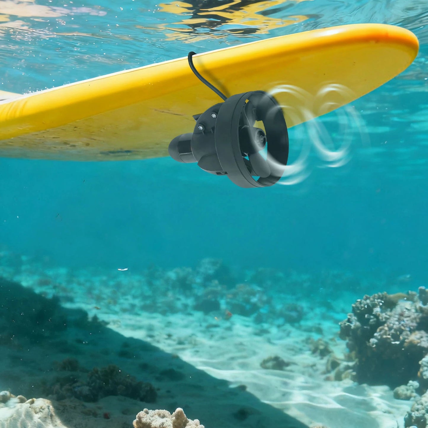 Underwater Electric Thruster for Paddle Board