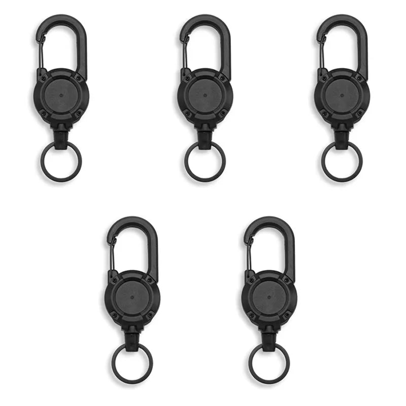 Retractable Heavy Duty Pull Reel Carabiner