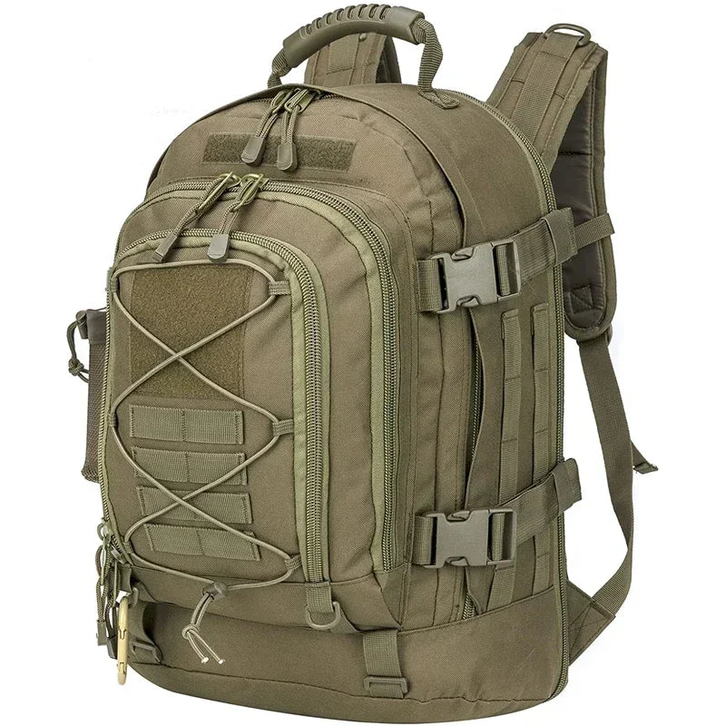 60L MOLLE Tactical Backpack – Large-Capacity Hiking & Outdoor Rucksack