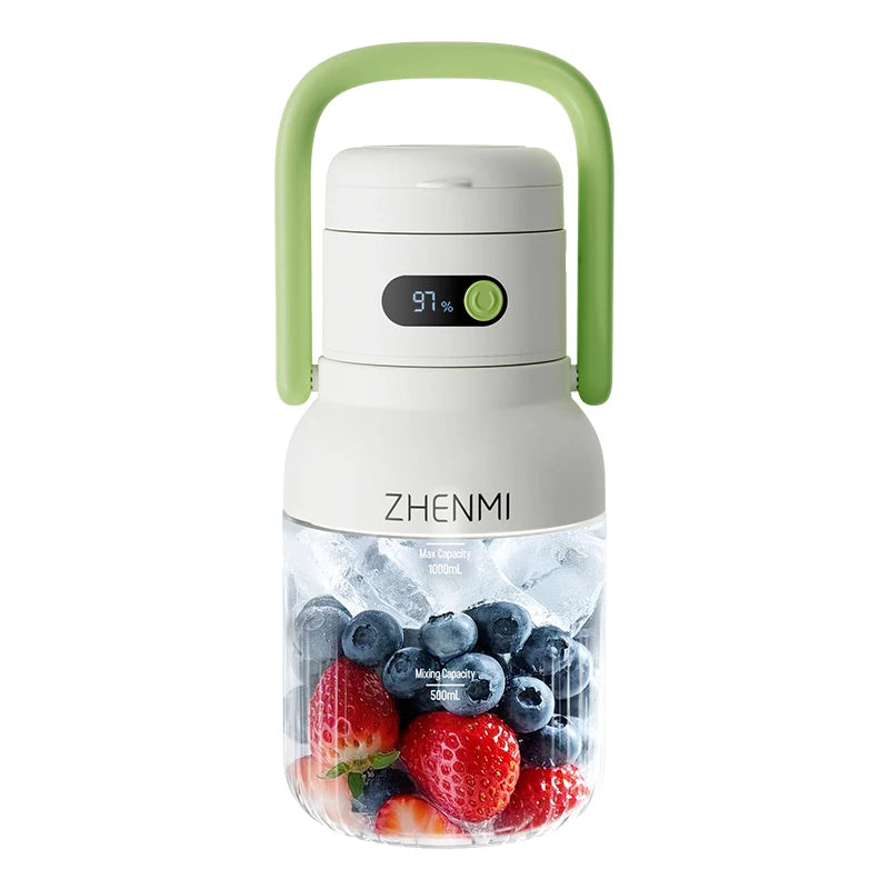 Blender for Shakes & Smoothies! Cordless Blender, 33oz, Ice Crushing, USB Rechargeable