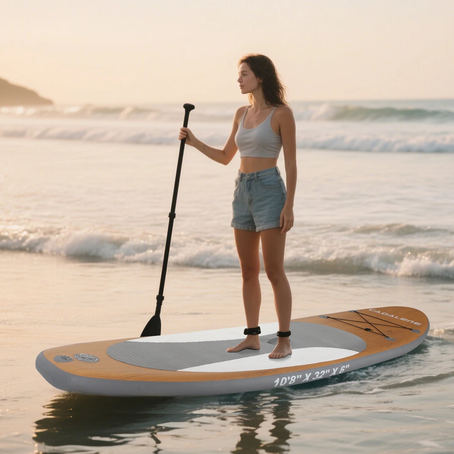 Inflatable Paddle Board with Accessories