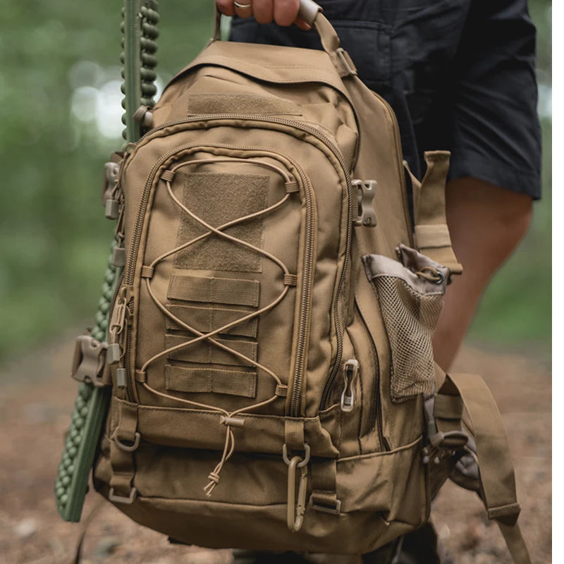 65L Outdoor Tactical Backpack Hiking Bag