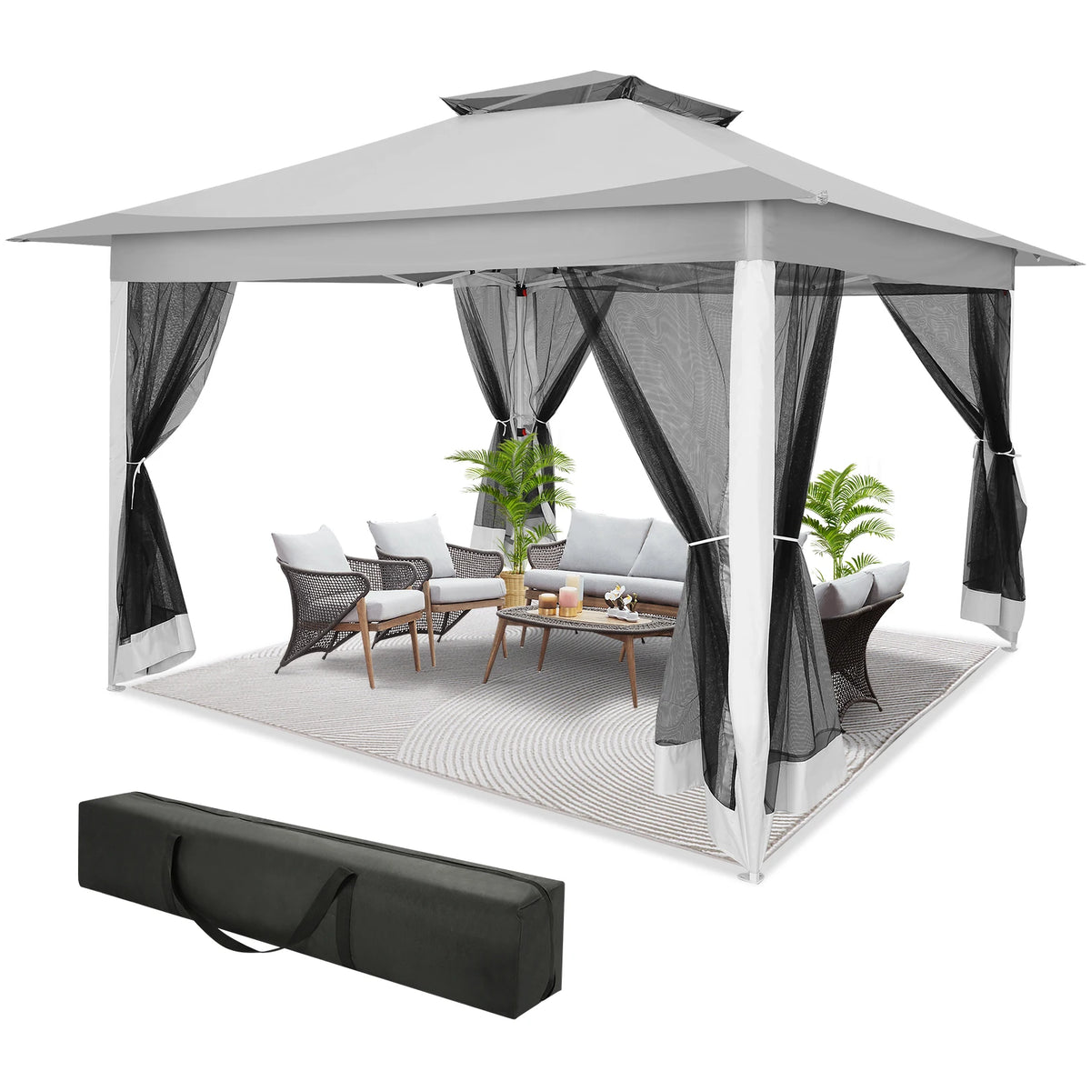 12' × 12' Pop-Up Gazebo Canopy