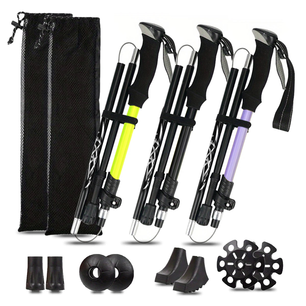 Ultralight 5-Section Folding Trekking Pole