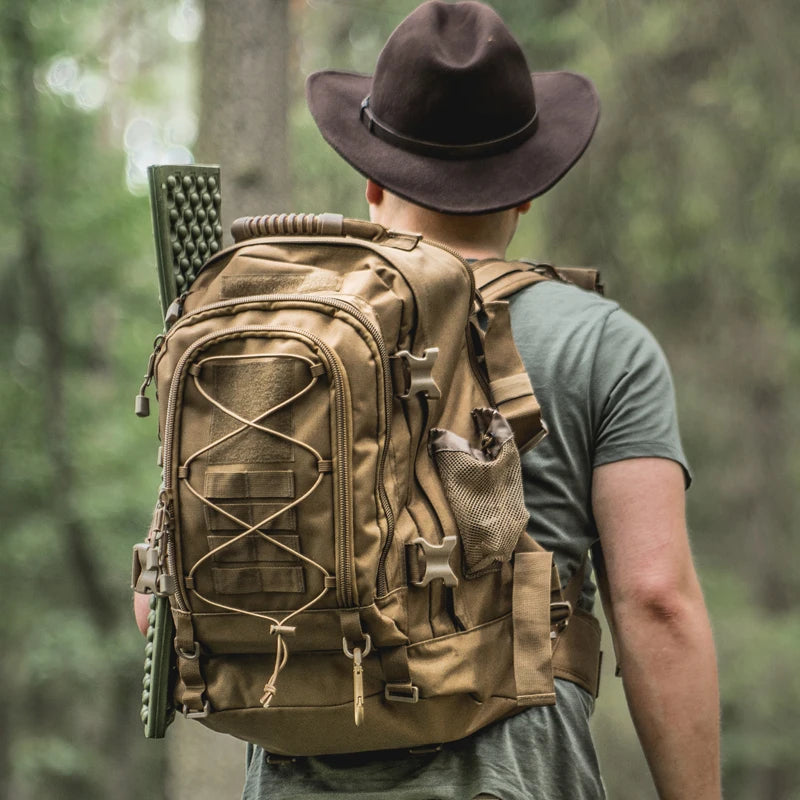65L Outdoor Tactical Backpack Hiking Bag