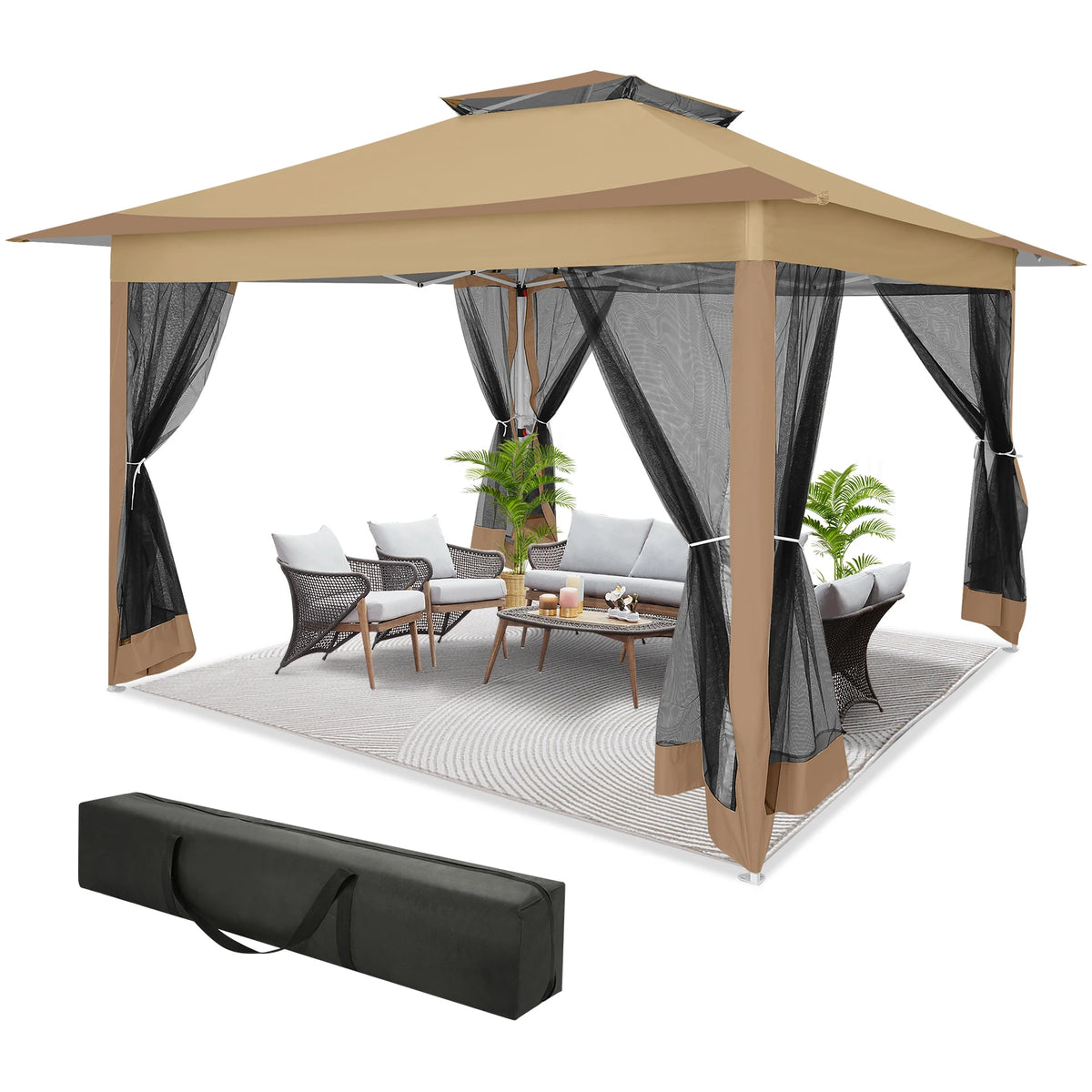 12' × 12' Pop-Up Gazebo Canopy