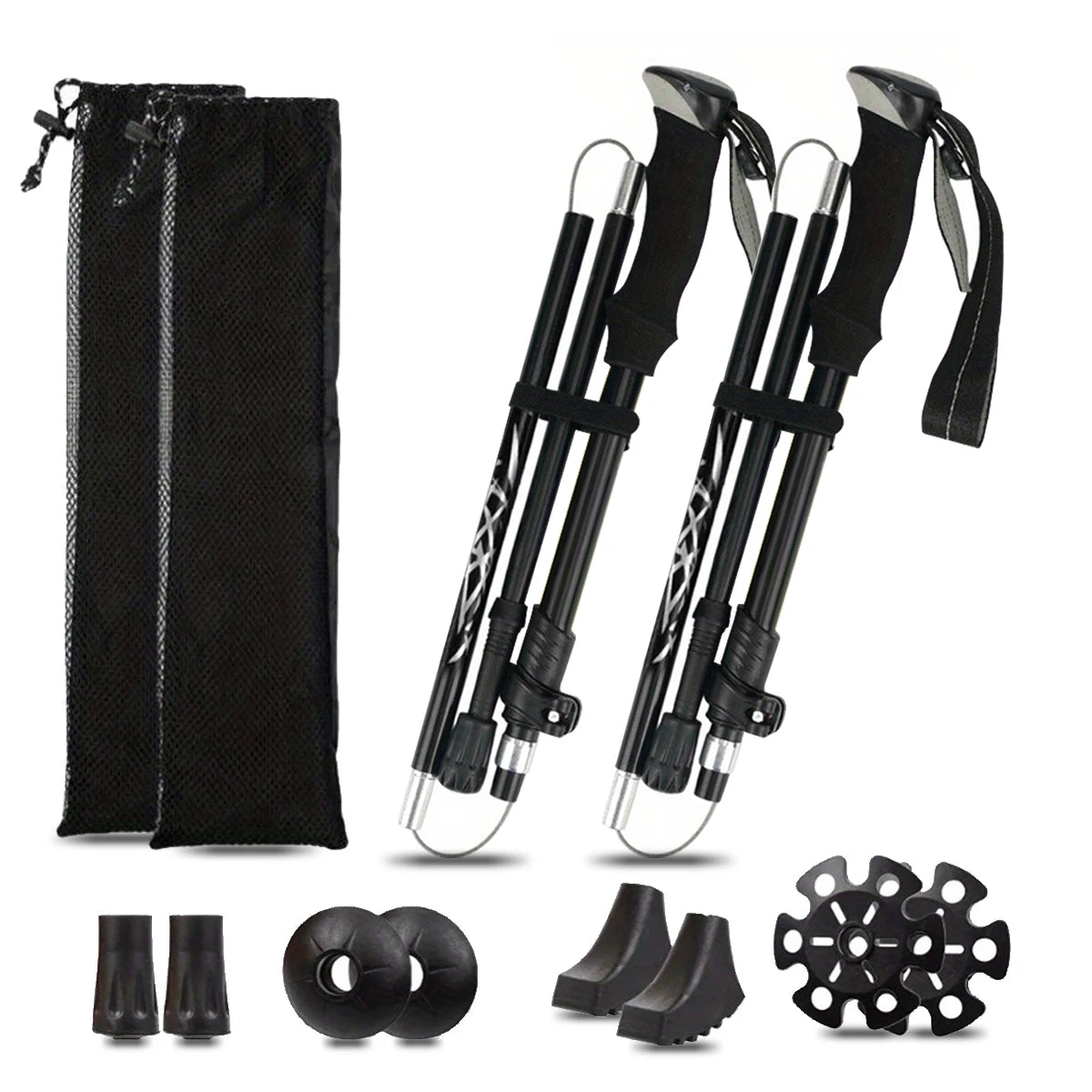 Ultralight 5-Section Folding Trekking Pole