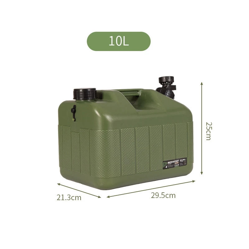 Desert Fox 10L/12L/18L/25L Large Military Green Water Tank Carrier Container