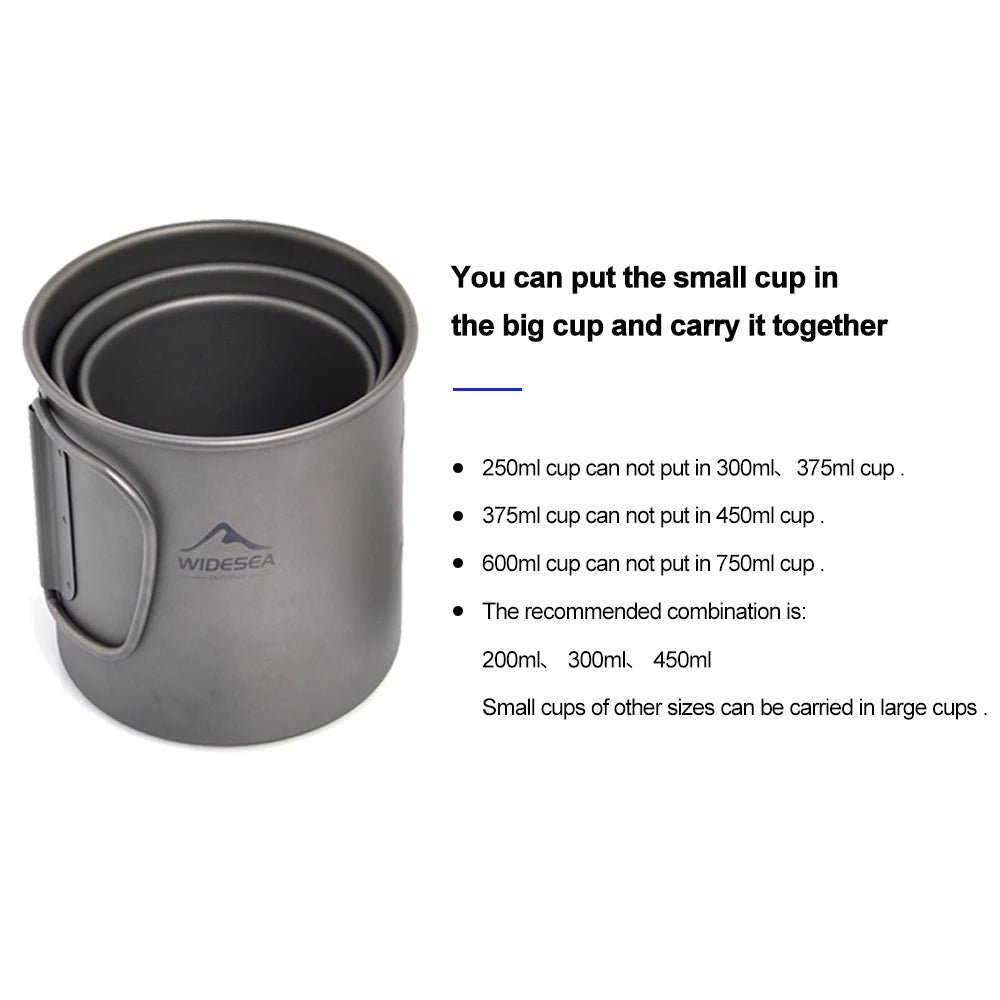 Camping Titanium Mug