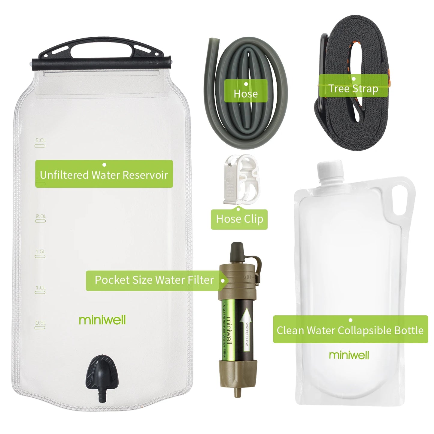 Miniwell L630 Portable Water Filter Equipment
