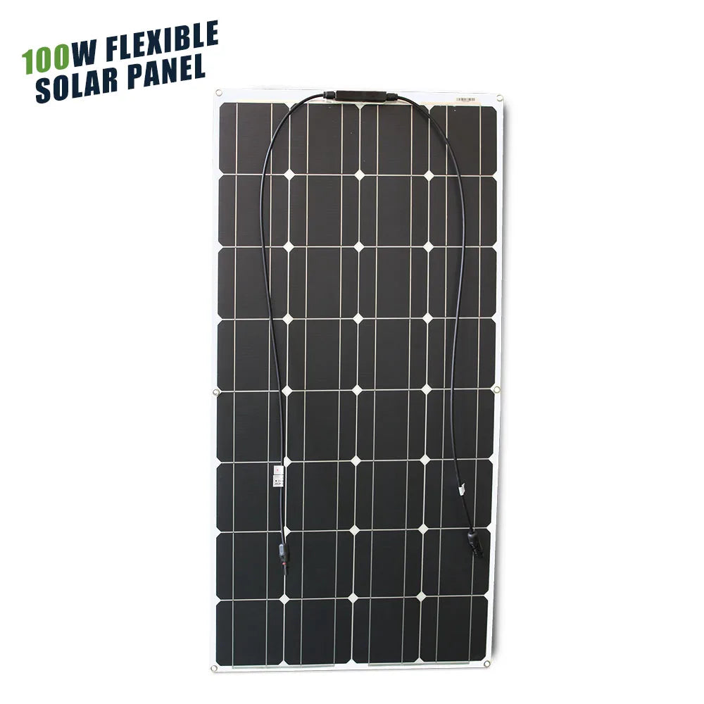 12V Flexible  Waterproof Solar Panel 600W 100W 200W 300W 400W 500W