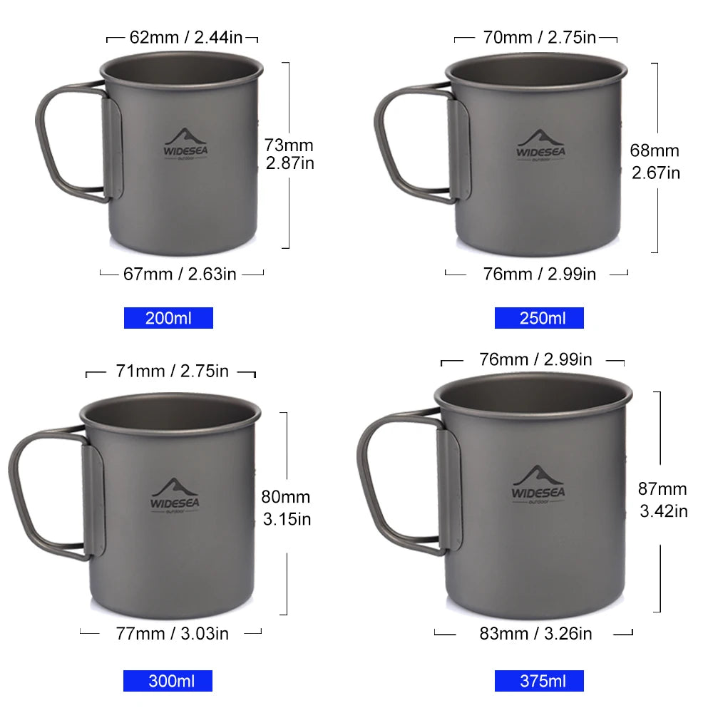 Camping Titanium Mug