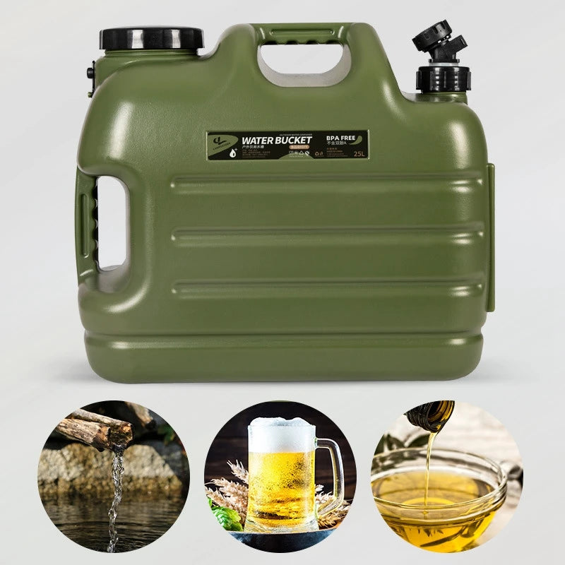 Desert Fox 10L/12L/18L/25L Large Military Green Water Tank Carrier Container