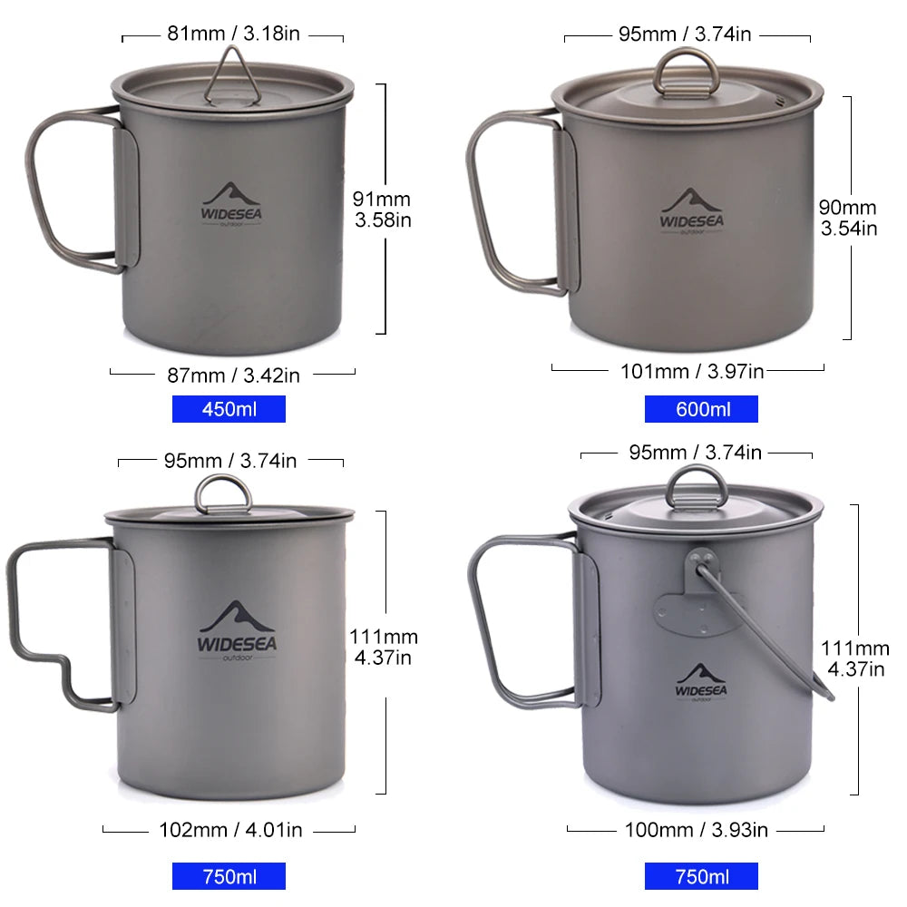 Camping Titanium Mug