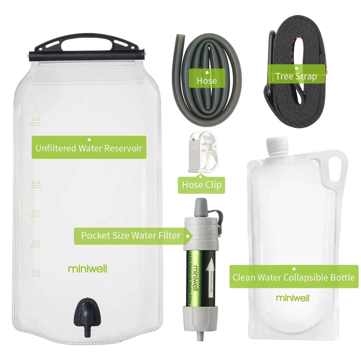 Miniwell L630 Portable Water Filter Equipment