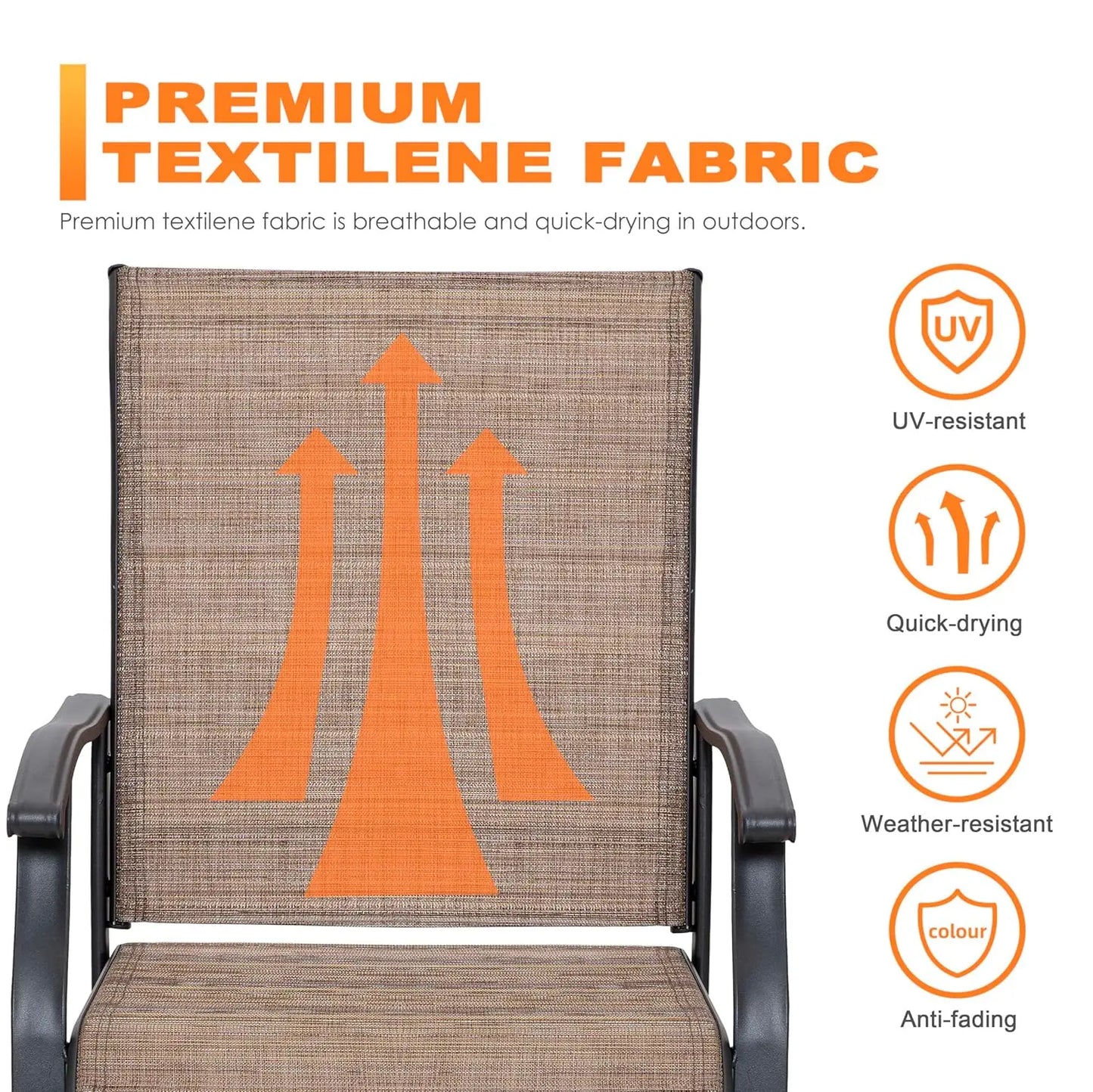 4pc HighBack Dining Chairs