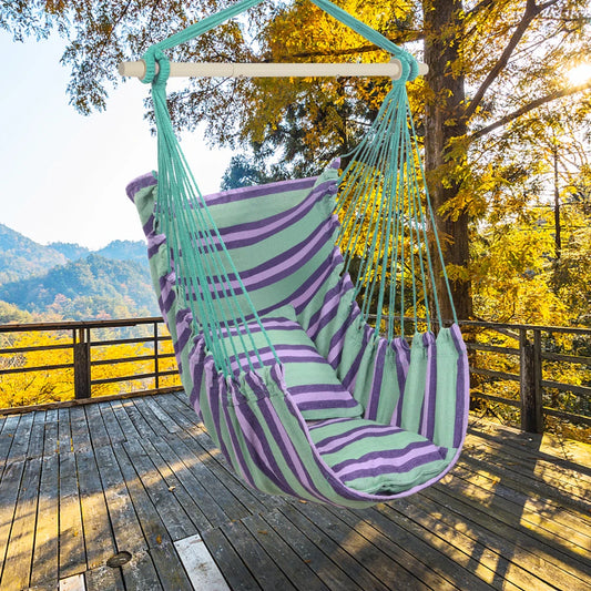 Outdoor Hanging Rope Chair Swing