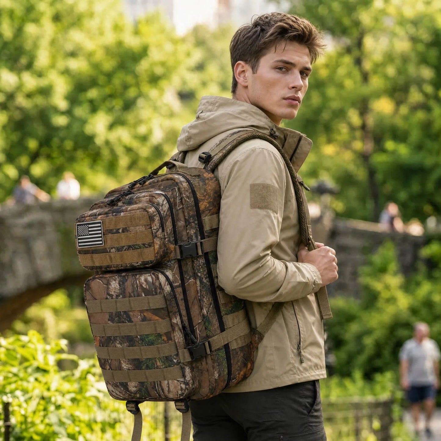 45L Tactical Travel Backpack