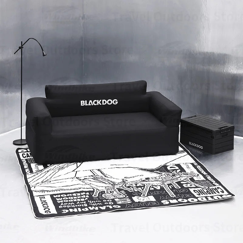 BLACKDOG Air Sofa Bed Outoor Portable Two-seater Air Couch With Air Pump