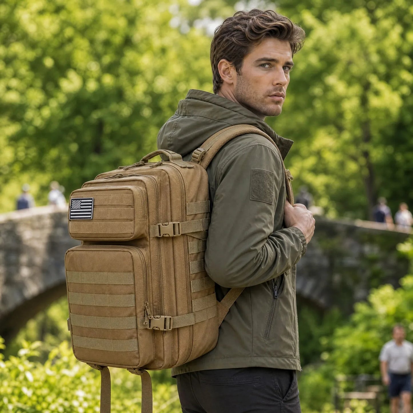 45L Tactical Travel Backpack