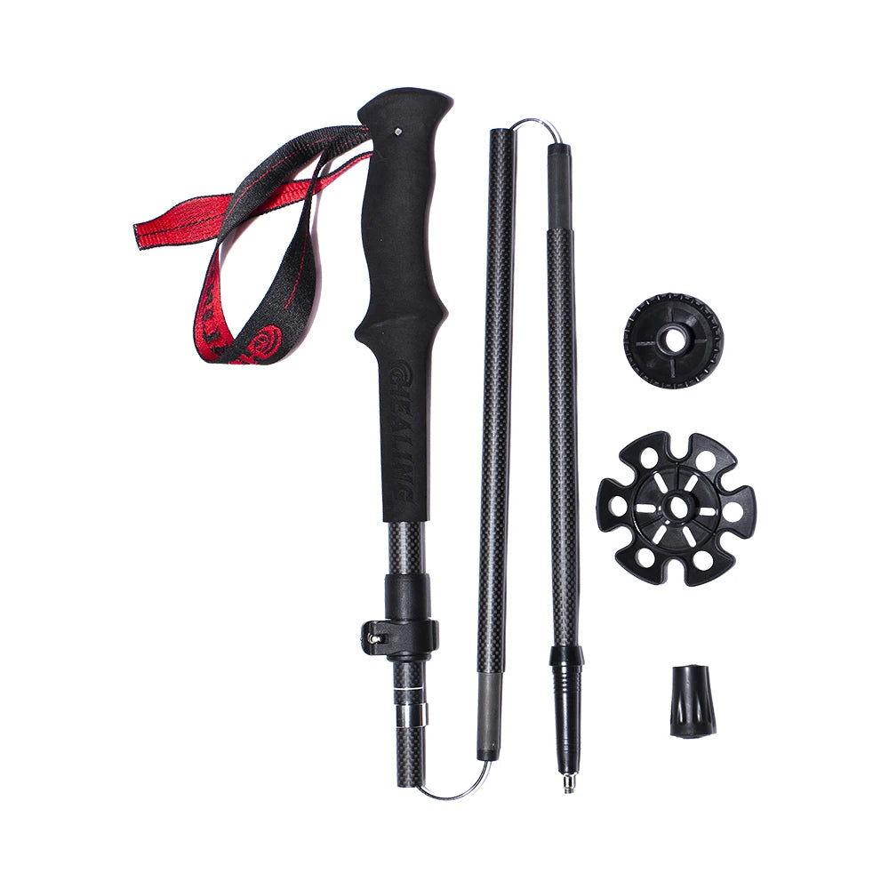 Ultralight Carbon Fiber Folding Trekking Poles