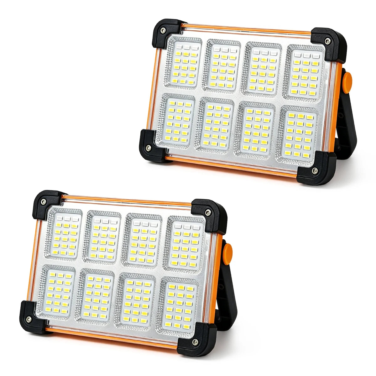 Rechargeable Solar LED Work Light – 3600mAh Portable Floodlight (1 or 2 Pack)