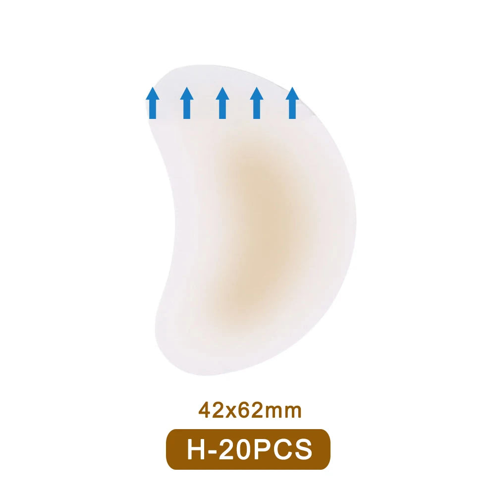 20/10pcs Hydrocolloid Foot Patch Heel Stickers