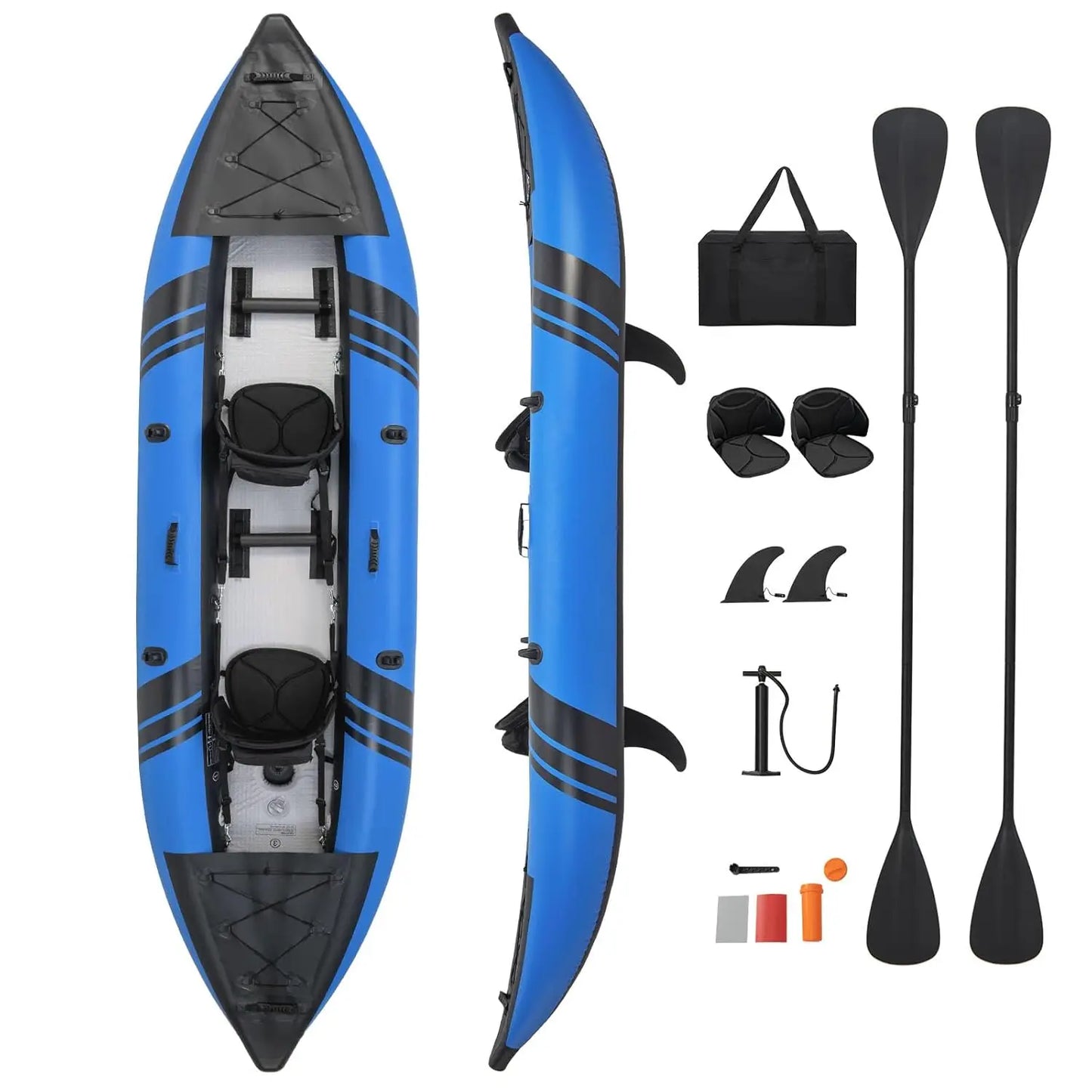 Inflatable Kayak, 2 Person Canoe