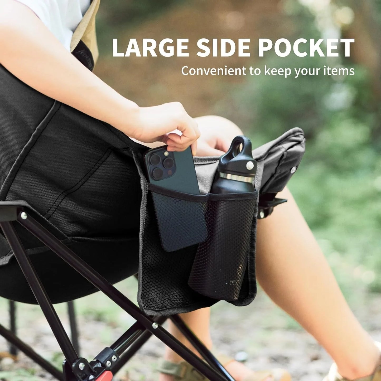 Naturehike Sea Star Recliner Outdoor Folding High Back Moon Chair 2-Position