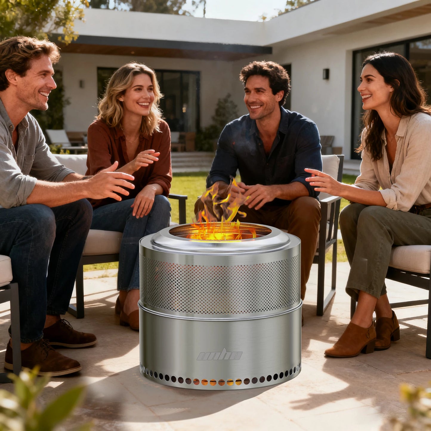 Wood Burning Firepit