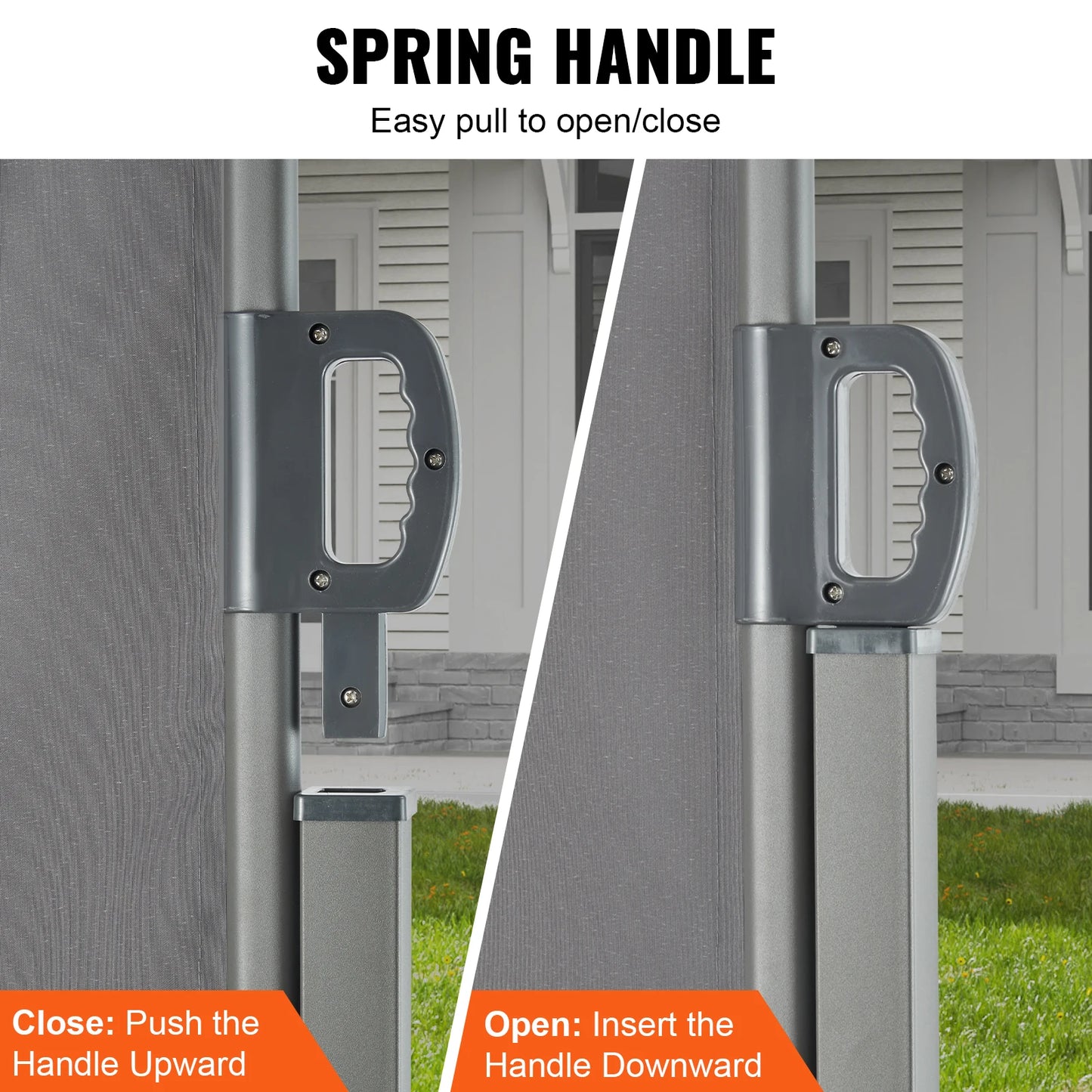 Retractable Side Awning Outdoor Privacy Retractable Patio Screen