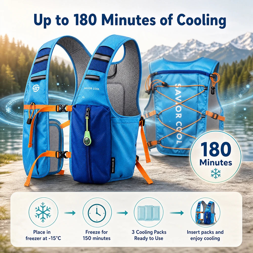 Tactical Cooling Vest and Hydration