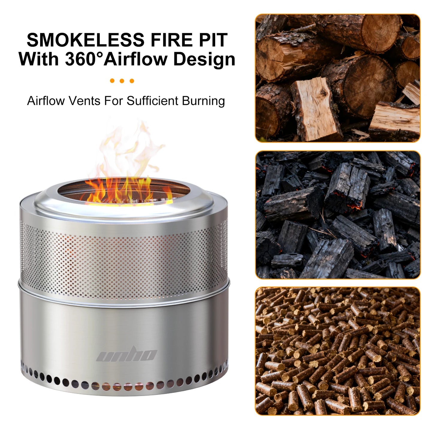 Wood Burning Firepit
