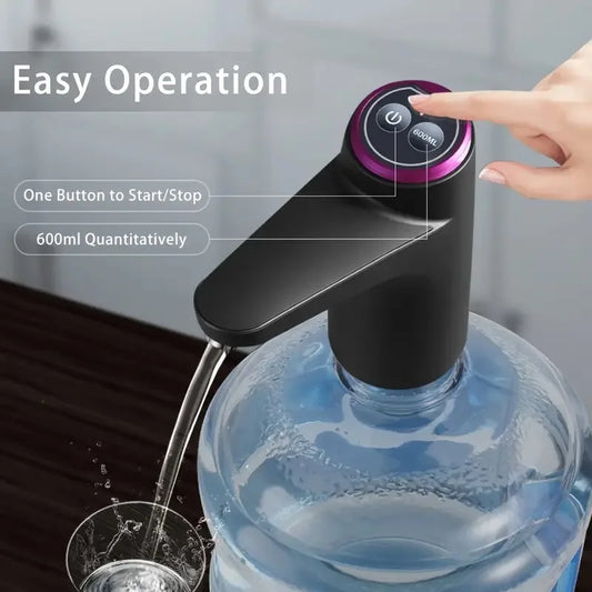 Portable 5-gallon Water Dispenser with USB Charging