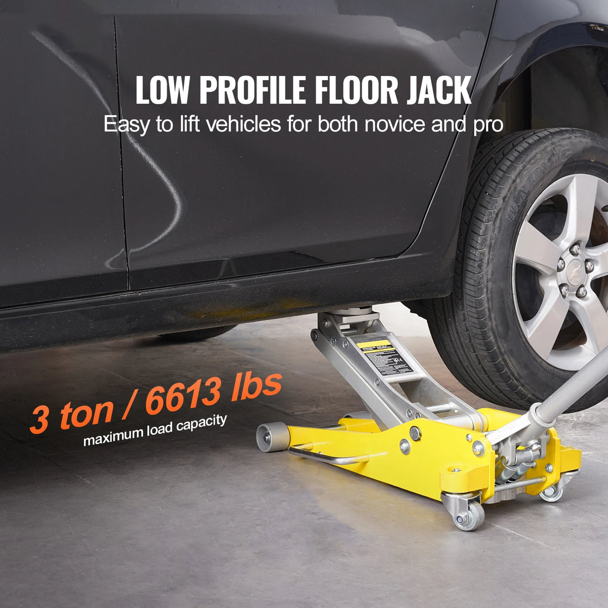 5-Ton 12V Electric Hydraulic Car Jack with Tire Inflator