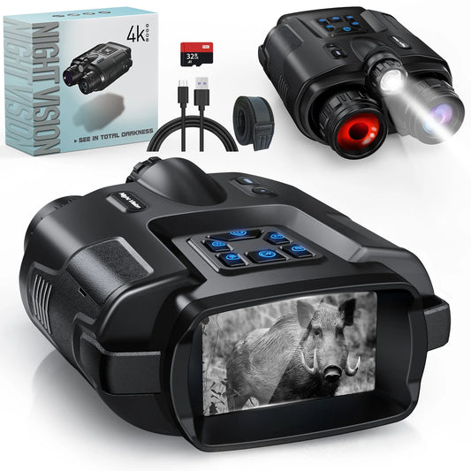 Night Vision Binoculars 4K Infrared 5