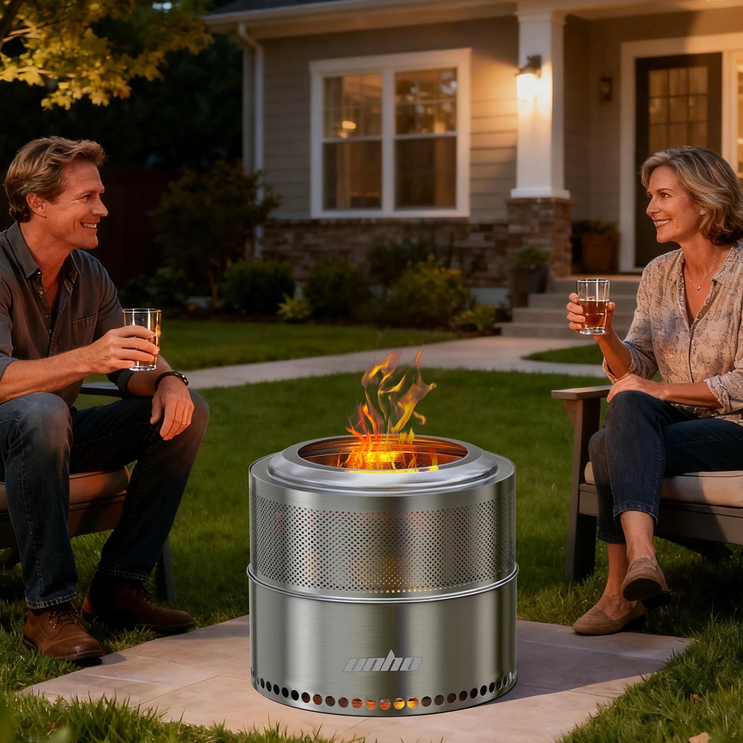 Wood Burning Firepit