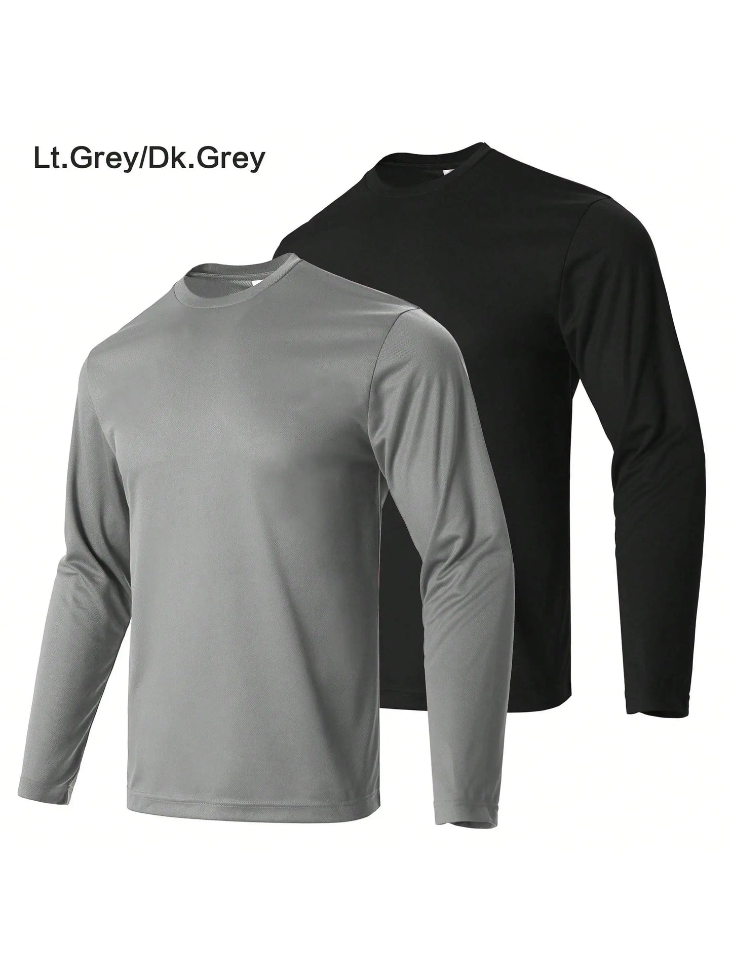 Performance Long Sleeve T Shirt Breathable Moisture Wicking