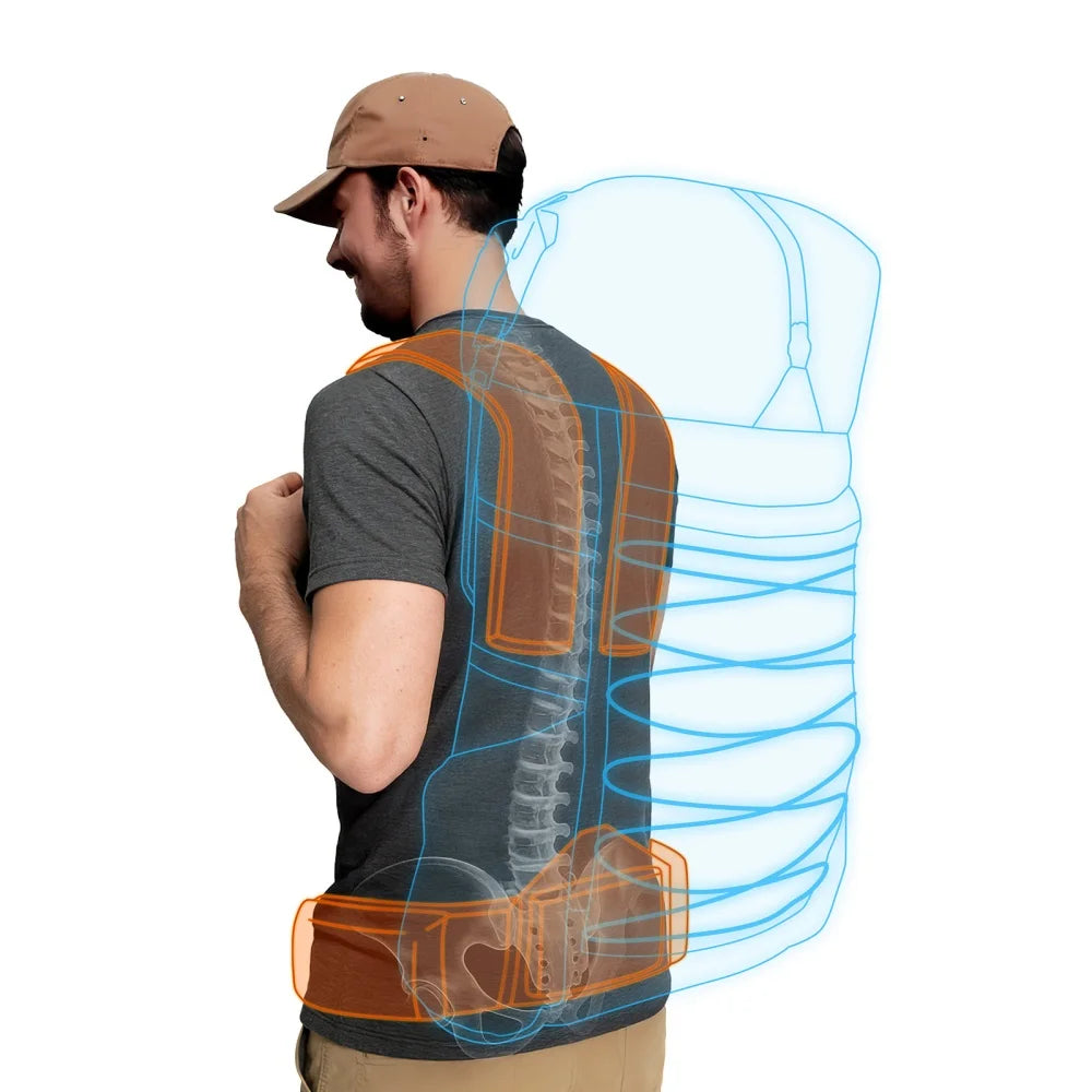 Internal-frame Hiking Backpack: 50L / 60L / 70L