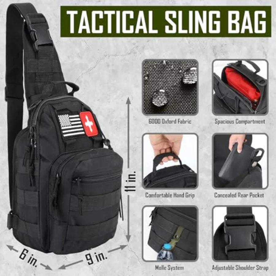 Survival Kit 268 Pcs Emergency Survival Gear