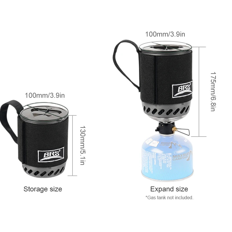 Integrated Heat Collecting Pot Burner