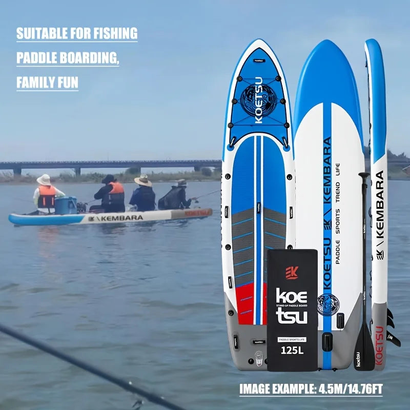 KEOTSU LUYA Wide-Body Inflatable Fishing Paddle Board – 3 Models