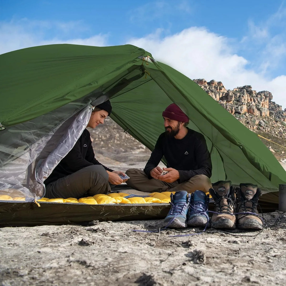 Naturehike Mongar 2-Person Ultralight Backpacking Tent with Footprint