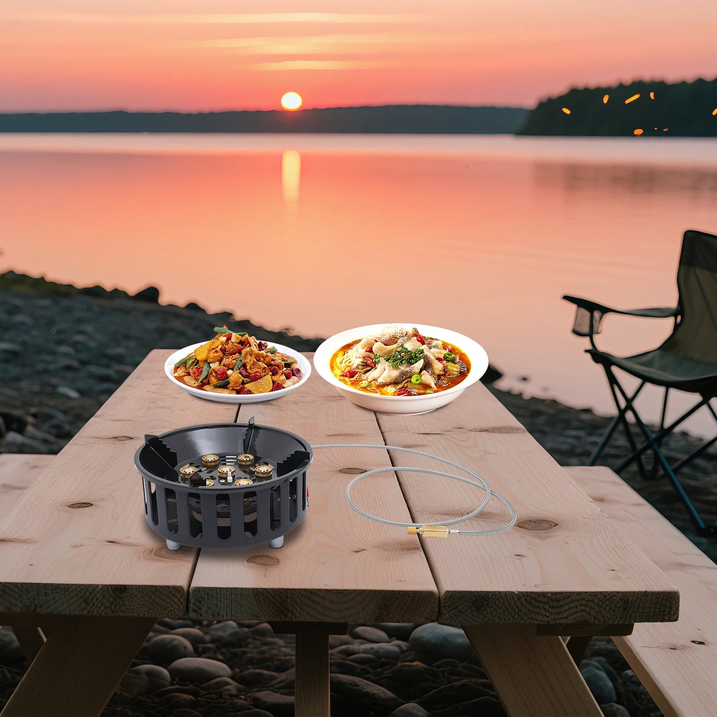 Portable Butane Camping Stove outdoor burner