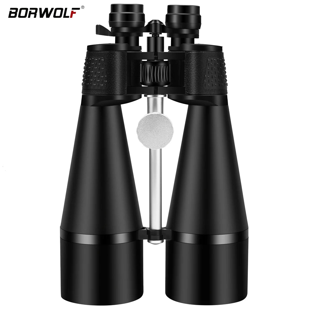 BORWOLF Binoculars 25-75X80 HD  Military  Telescope for Bird watching Hiking Hunting Sport Watching The Moon