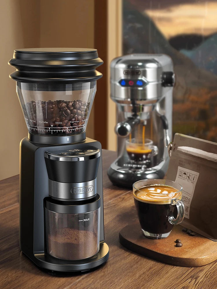 HiBREW G3A Electric Burr Coffee Grinder – 34 Grind Settings