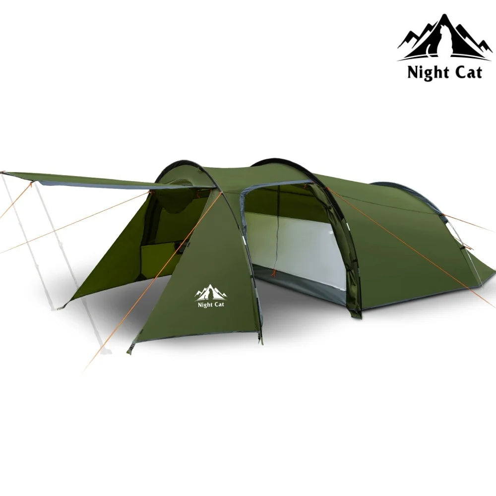 4 Person Tent with Porch